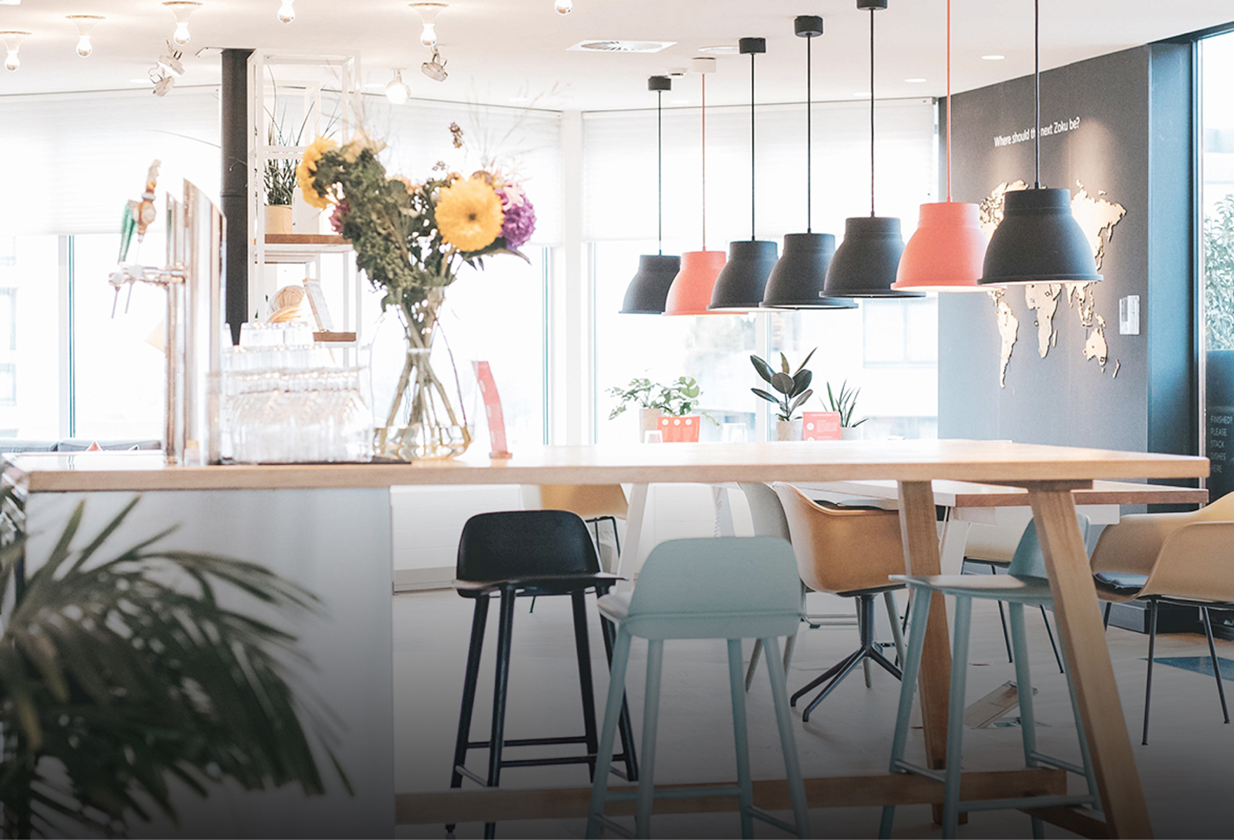 カフェの店内イメージ